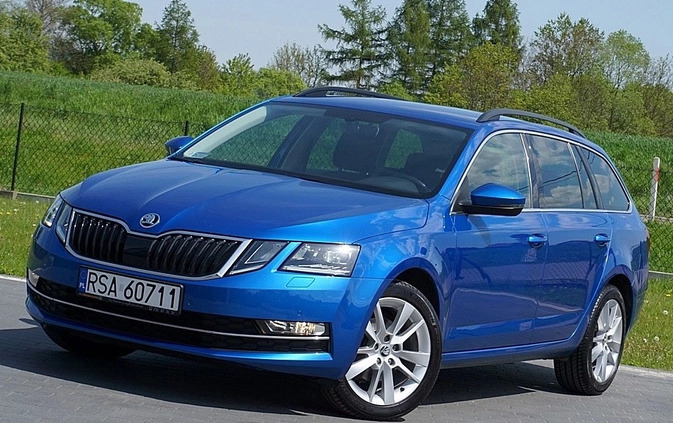 Skoda Octavia cena 71900 przebieg: 158000, rok produkcji 2019 z Sanok małe 704